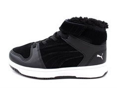 Puma winter shoes Rebound Layup Fur black/white